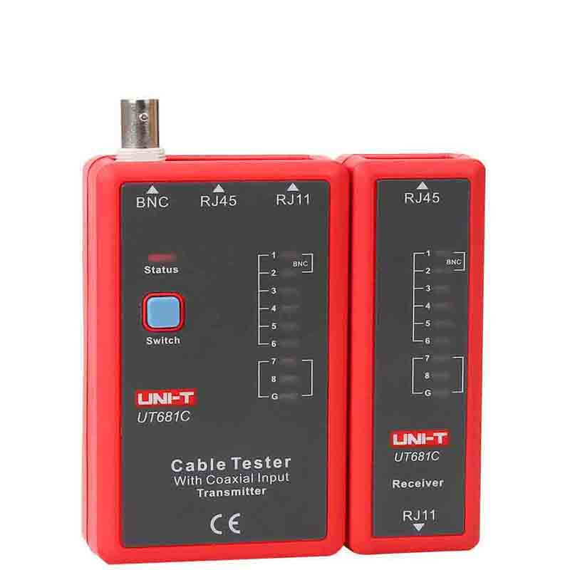 Testeur de câbles LAN, testeur de câbles électriques, test RJ45 RJ11 BNC  SC6106
