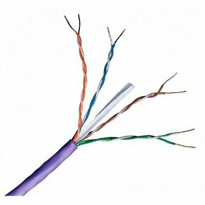 CABLE UTP Cu CAT 6 LSZH ECA PURPLE BY METRE