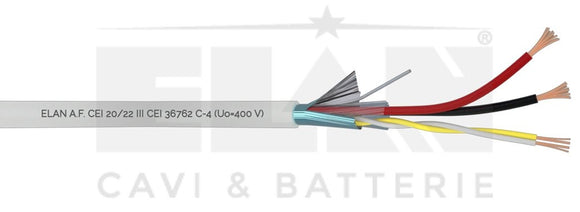 CABLE SIGNAL 2x0.50+2x0.22 TW + SCH RS485 ELAN