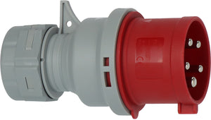 COMMANDO PLUG 32A / 400V 5P RED IP44