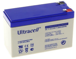 BATTERY LEAD ACID 12V 7A ULTRACELL L151xW65xH99nn