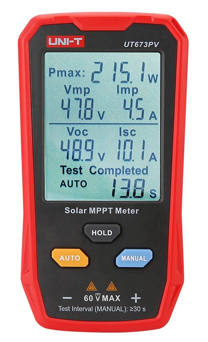 SOLAR MPPT METER UT673PV UNI-T