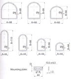 CABLE MANAGEMENT CLAMPS A 66X88MM