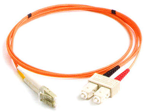 FIBRE PATCH CORD MM DUPLEX LC-SC  50/125UM 1M OM3