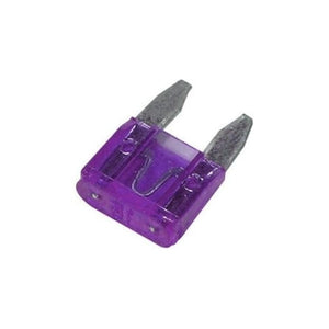 FUSE MINI BLADE 3AMP 32V DC VIOLET